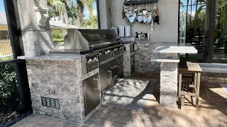 DIY Outdoor Kitchen Tour | We Built An Outdoor Kitchen