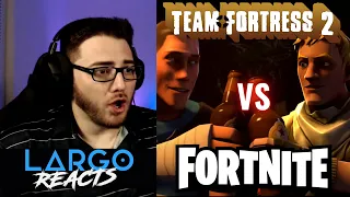 TF2 vs Fortnite (SFM) - Largo Reacts