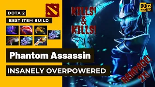 Dota 2 Phantom Assassin guide with BEST ITEM BUILD gameplay | dota 2 beginners guide 2021