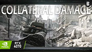 Call of Duty WW2 - Tank Mission - Collateral Damage | RTX 4070 Realistic ULTRA Graphics