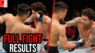 Frankie Edgar Vs Korean Zombie UFC Busan Full Fight Results