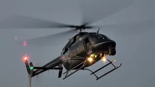 DEA BELL 407 Landing for the National Night Out 2022