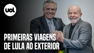 Lula fará viagem oficial à Argentina, seguida de Estados Unidos, Portugal e China