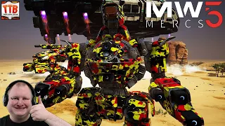 FULL LARGE LASER MELTING! - 30 - Mechwarrior 5: Mercenaries DLC