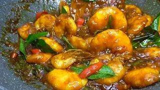 Resepi Udang Masak Kam Heong Mudah tapi Tersangat Sedap