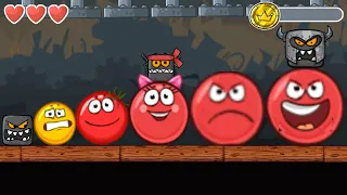 Red Ball 4 - Black Box - Ninja Box - Taran Box - Speeded Up - Full Gameplay Walkthrough Red Ball 4