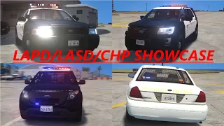 GTA IV LAPD/LASD/CHP ELS Vehicle Showcase