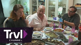 Andrew joins the breaking of the Ramadan fast | Bizarre Foods with Andrew Zimmern | Travel Channel