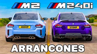 Nuevo BMW M2 vs BMW M240i: ARRANCONES