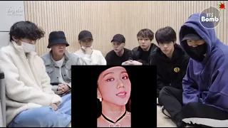 bts reaction to jisoo tiktok part3