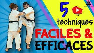 5 techniques de Judo faciles et efficaces à connaitre