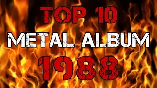 TOP 10 METAL ALBUM 1988 | Топ-10 метал-альбомов 1988 года + история метала '88