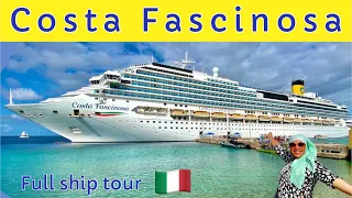 COSTA FASCINOSA 2023 | FULL SHIP TOUR | Welcome aboard this Italian cruise !