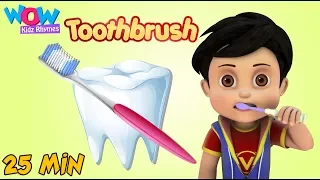 Nursery Rhymes Learning Videos for Kids  | Tooth Brushing Song  | Healthy Habits Songs