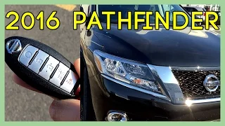 2016 Nissan Pathfinder SL QUICK LOOK & OVERVIEW TOUR + EXHAUST