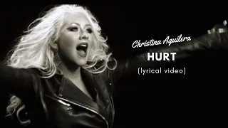 Hurt by Christina Aguilera (lyrical)