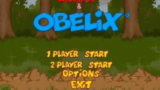 Astérix & Obélix [DOS - Opening and gameplay]