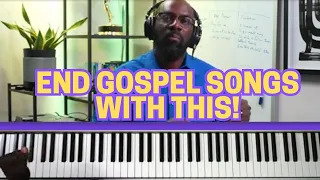 Use This Gospel Piano Movement To End A Song...in ANY Key | "The Resolve"