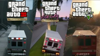 Evolution of "ambulance vs Tree" in GTA Games!