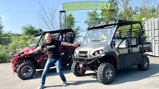 2024 Kawasaki Teryx4 Vs. Mule Pro-FXT 1000 - In Depth Comparison Review of 2024 models!