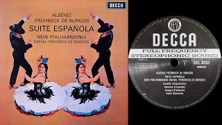 Albéniz / Rafael Frühbeck De Burgos – Suite Española (vinyl: Shelter 5000, Graham Slee, CTC 301)