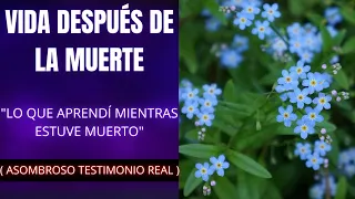 VIDA DESPUÉS DE LA MUERTE - "Lo que aprendí mientras estuve muerto" - Testimonio REAL ECM