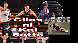 Kai Sotto , nagpakitang Gilas sa practice ng Adelaide 36ers