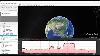 Cum creezi profilul reliefului (altitudinilor) în Google Earth ? - How to create elevation profile?