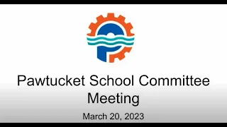 School Committee March 20 2023