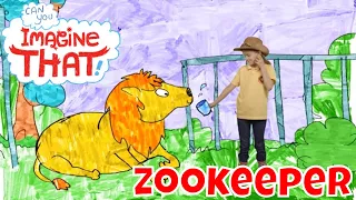 I Want To Become A Zookeeper - Kids Dream Jobs - Can you Imagine That?