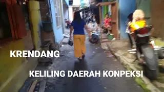 WALKING AROUND IN THE ALLEY KRENDANG JAKARTA BARAT