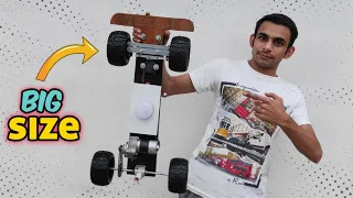 how to make a big size monster truck
