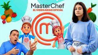 Edu y Aby en la final de MasterChef, el Videojuego Oficial