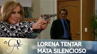 A Gata - Lorena tentar Mata Silencioso