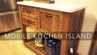 Woodworking ON AN ISLAND!!!! (mobile kitchen Island build) [Cabinet build EP.6]