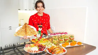 Меню на Новый Год 2024🎄 🎄 🎄 САМЫЕ вкусные, простые и красивые блюда! Новогодний стол