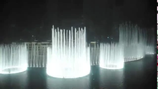 Furat Qaddouri "Ishtar Poetry" at Dubai Fountain Burj Khalifa