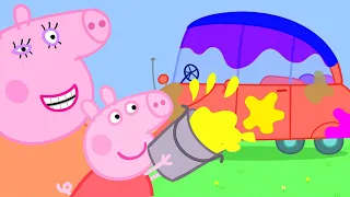 Car Wash with Peppa Pig