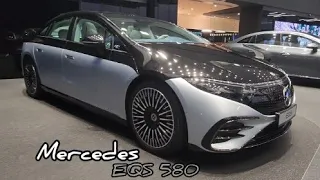 new Mercedes EQS 580 2023 review, engine and dimensions