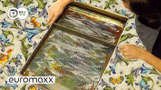 The Forgotten Tradition Of Making Marbled Paper By Hand