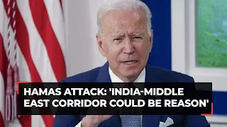 India-Middle East-Europe Economic Corridor could be reason behind Hamas attack: Biden