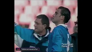 Napoli vs. Sampdoria 2/4/1995. Fabio Cannavaro