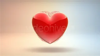 Pulsing Valentine`s Heart -  Best After Effects Templates 2019