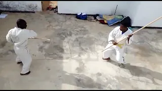 shorinji kempo Dodoma shakujo practice.