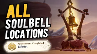 All 9 Soul Bell Locations - Sumeru Hidden Achievement : Bifrost | Genshin Impact 3.6