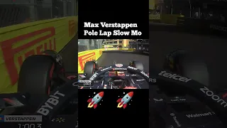 Verstappen Pole Lap Slow Motion 2023 Monaco Grand Prix  #shorts #f1 #f1shorts