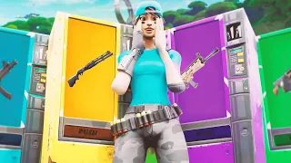 WINNING using ONLY VENDING MACHINES Challenge in Fortnite...