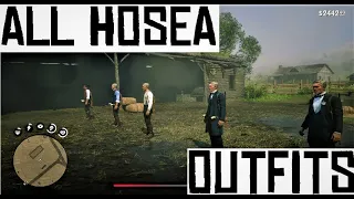 Red Dead Redemption 2 - All Hosea outfits.