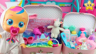 BEBÉS LLORONES Unicornio 🦄 Que llevar en la MALETA y PAÑALERA para ir de VIAJE | CRY BABIES