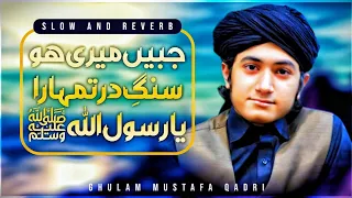 Jabeen Meri Ho Sang e Dar Tumhara - Ghulam Mustafa Qadri Naat 2024 - Slow & Reverb